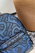 Рюкзак синего цвета Burberry TB Monogram 41x31 см