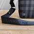 Кожаная сумка Burberry Bruno London Check 32x23 см