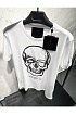 Футболка белого цвета Philipp Plein The Skull