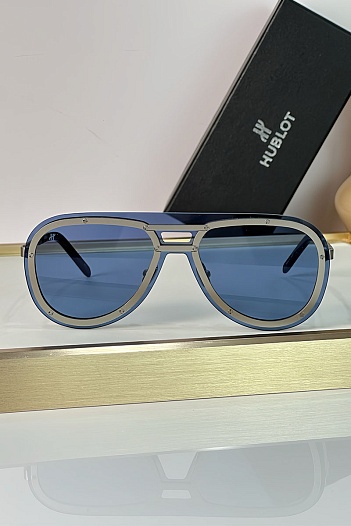 Солнцезащитные очки Hublot Polarised - Silver / Blue   