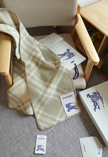 Шарф Burberry Check premium 182x30 см - Beige   