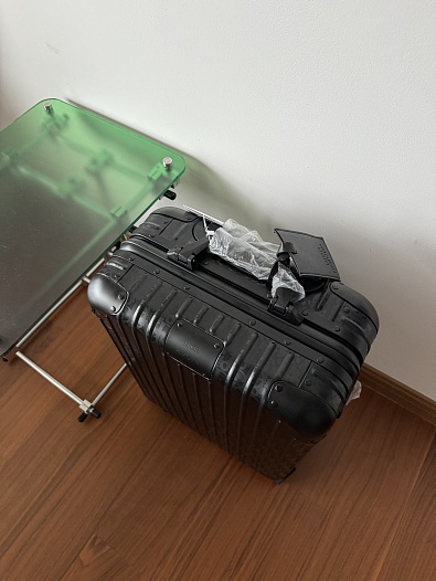 Чемодан Rimowa x Dior Aluminum S Premium 53x37x22 см   
