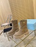 Женские замшевые сапоги Prada Suede premium