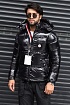 Мужская куртка Moncler чёрного цвета