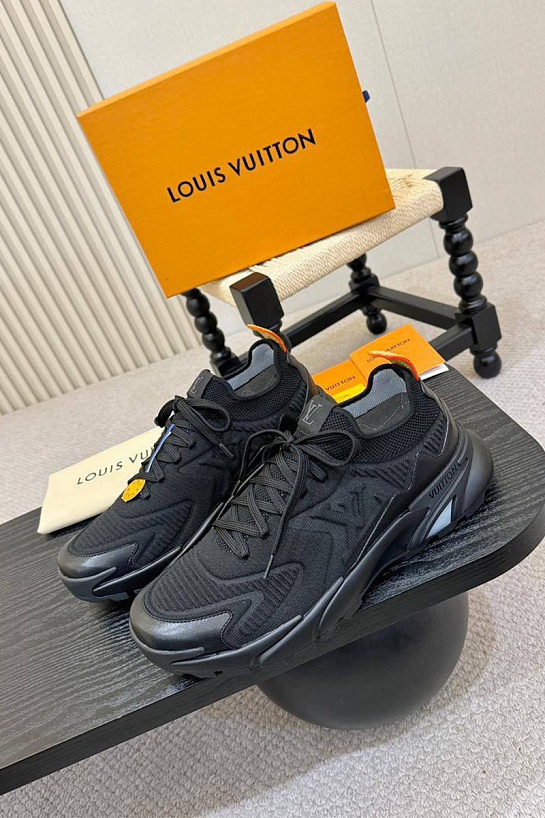 Мужские кроссовки Louis Vuitton Runner Tatic - Black