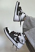 Кроссовки Nike Air Jordan 1 Mid - White / Shadow