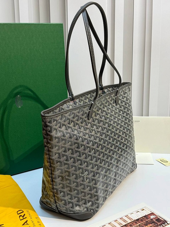 Кожаная сумка Goyard Artois premium 31x24x15 см