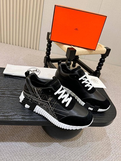 Мужские кроссовки Hermes Bouncing - Black   