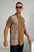 Мужское коричневое поло Burberry