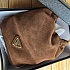 Женская замшевая сумка Prada 20x16