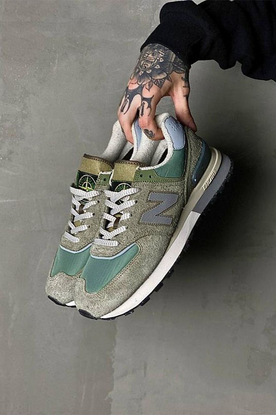 Кроссовки Stone Island x New Balance 574 Legacy