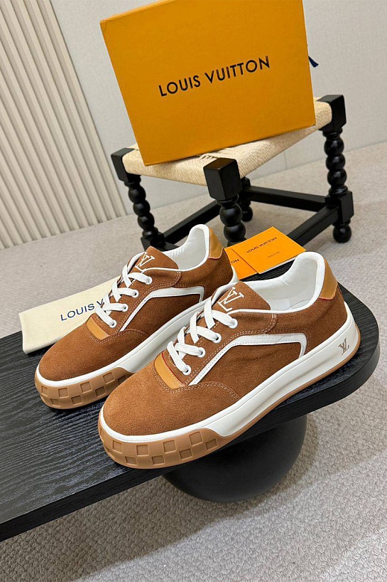 Мужские кроссовки Louis Vuitton Tilted - Brown