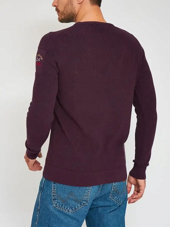 Мужской фиолетовый джемпер Paul & Shark