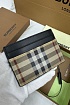 Кожаный кардхолдер Burberry Premium 10x7 см