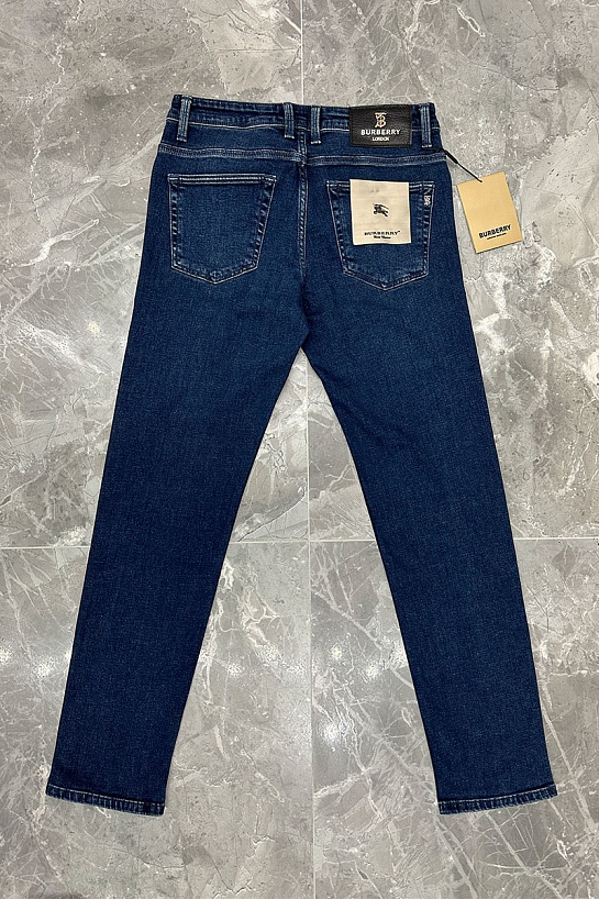 Джинсы тёмно-синего цвета Burberry regular fit