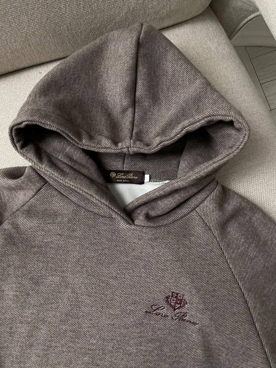 Женский костюм тройка на флисе Loro Piana premium - Brown