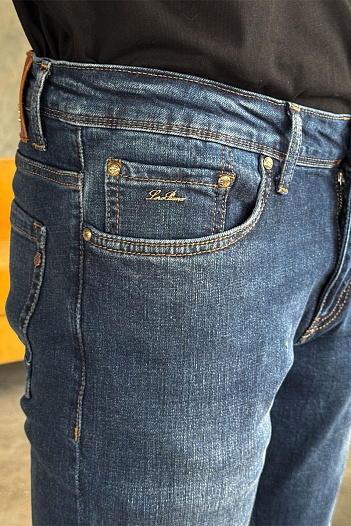 Синие джинсы Loro Piana   