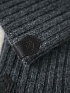 Кашемировые перчатки Loro Piana premium - Dark Flower Grey
