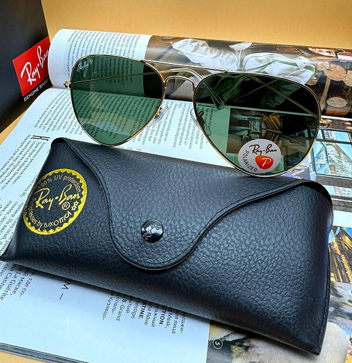 Солнцезащитные очки Ray-Ban Aviator Large Metal   