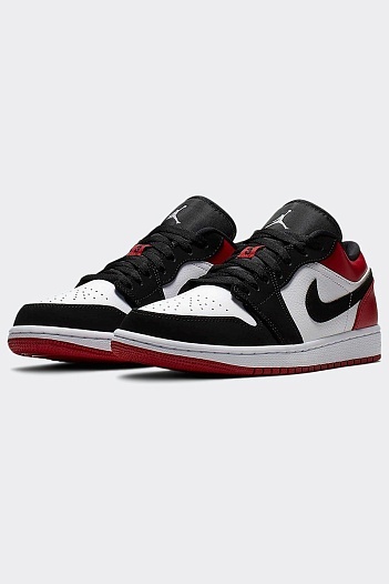 Кроссовки Nike Air Jordan 1 Low "Black Toe"   