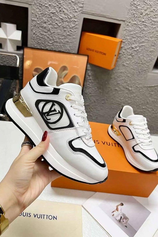 Женские кожаные кроссовки Louis Vuitton Neo Run Away