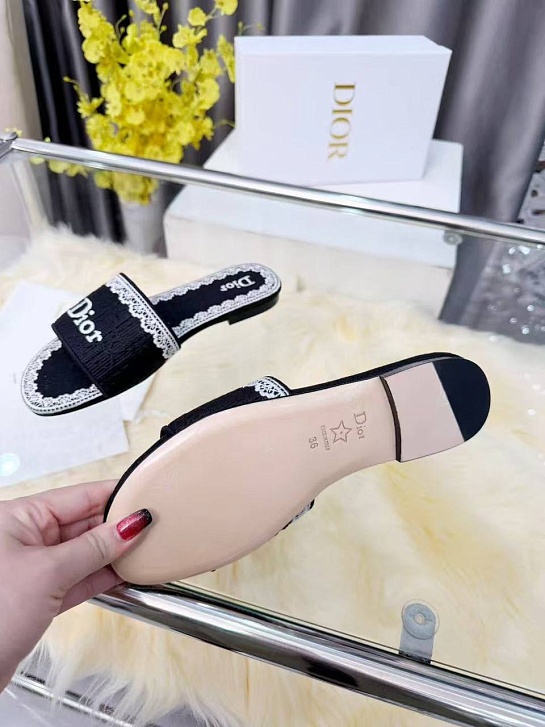 Женские шлёпанцы Dior Dway