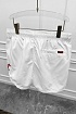 Мужские белые шорты Hugo Boss Dugo logo-embroidered