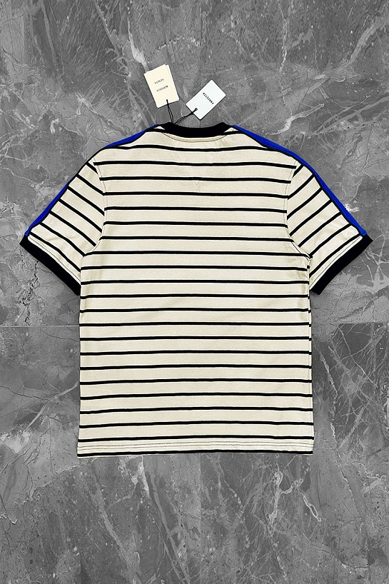 Оверсайз футболка Bottega Veneta - Beige / Blue