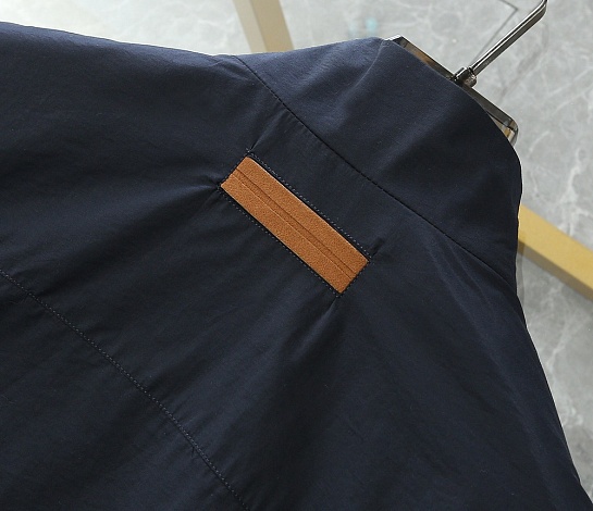 Мужская тёмно-синяя ветровка Zegna