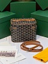 Кожаная сумка Goyard Muse Vanity Case ​premium 20x16x14 см