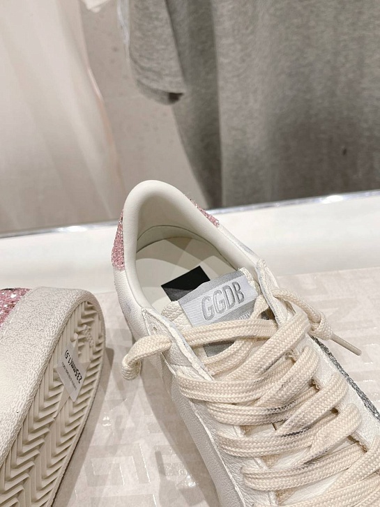 Женские кожаные кроссовки Golden Goose Ball Star premium