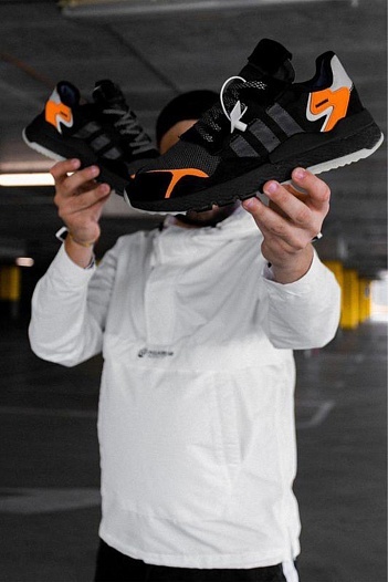 Кроссовки Adidas Nite Jogger - Black   