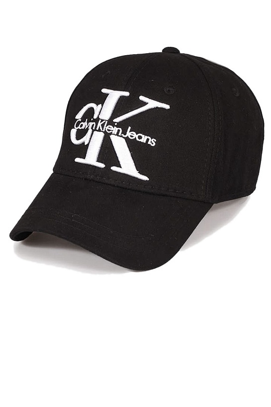Чёрная брендовая бейсболка Calvin Klein