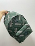 Рюкзак зелёного цвета Burberry TB Monogram Premium 30.5x14.5x42.5 см