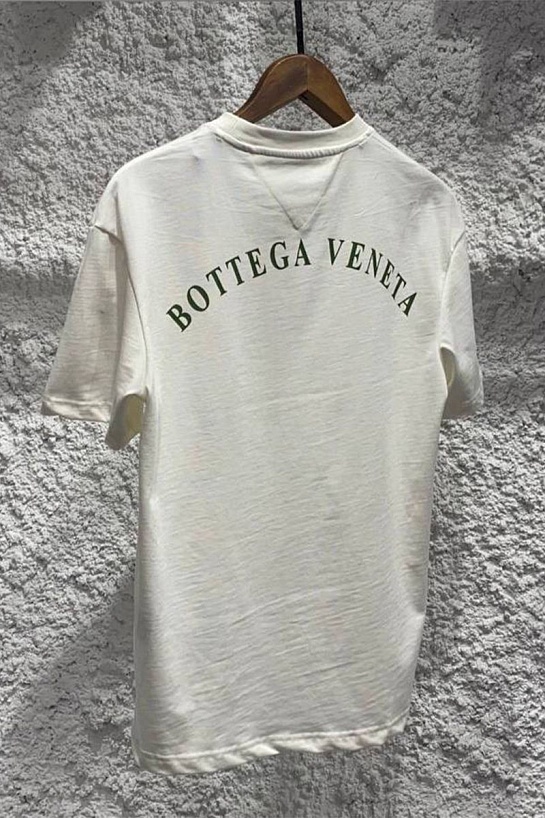 Белая оверсайз футболка Bottega Veneta