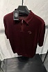 Мужское поло Stefano Ricci Eagle zip-neck - Burgundy