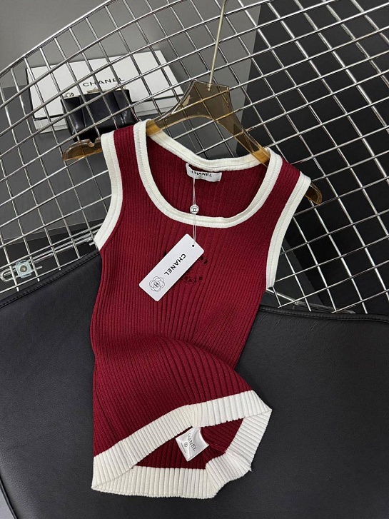 Женская майка Chanel premium - Red