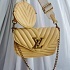 Кожаная сумка Louis Vuitton Mini Pochette 16x12 см - Yellow