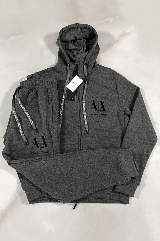 Мужские серые штаны Armani Exchange