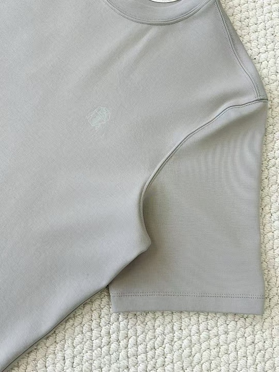 Мужская светло-серая футболка Brunello Cucinelli premium