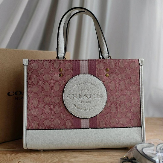 Женская сумка Coach Dempsey Carryall 30x22 см (4 расцветки)