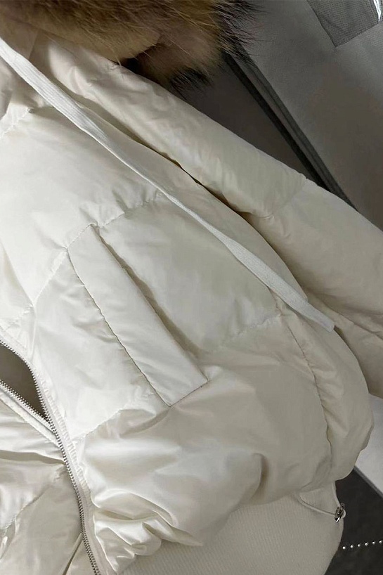 Женская куртка c мехом Max Mara