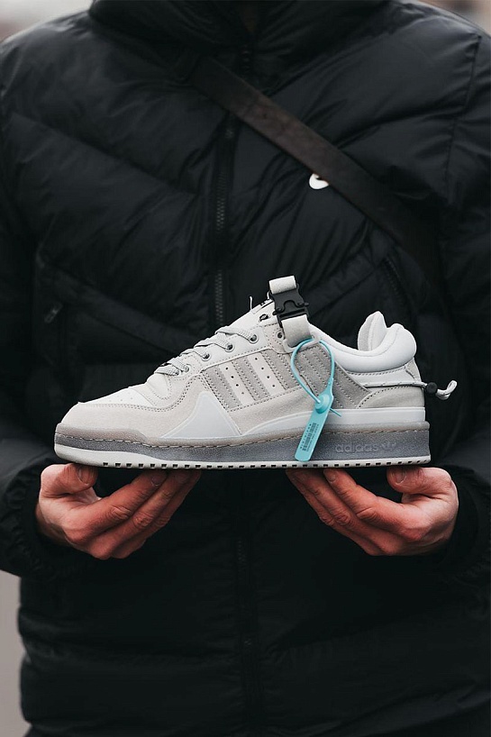 Кроссовки Bad Bunny x Adidas Forum Low - Light Grey