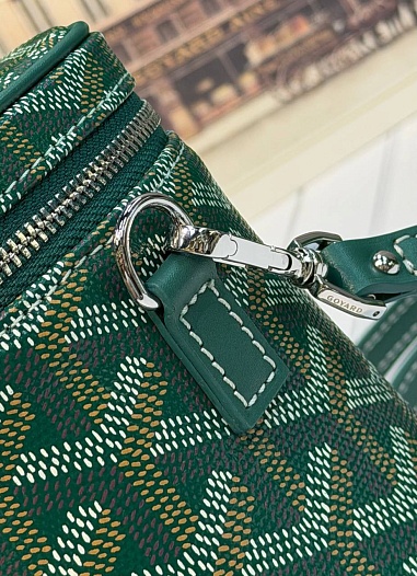 Кожаная сумка Goyard Muse Mini Vanity ​premium 16,5x10,5x8 см   