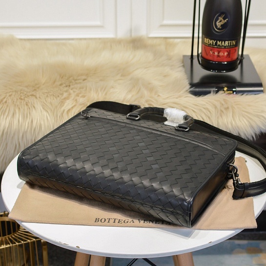Кожаный портфель Bottega Veneta Premium 41x31x7 см