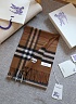 Шарф Burberry two-tone Check premium 168x30 см - Brown