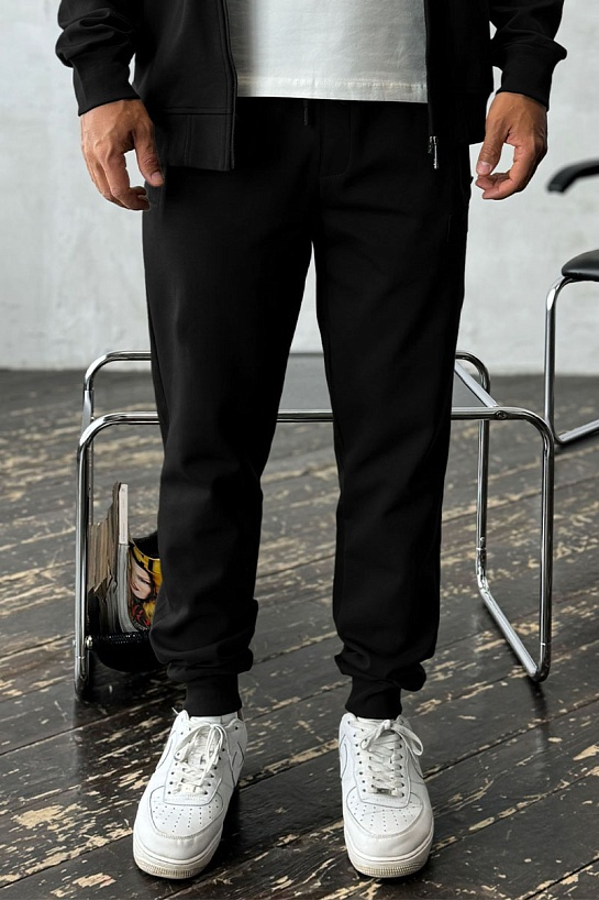 Спортивные штаны Hugo Boss logo-patch - Black