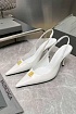 Женские кожаные туфли на каблуке Balenciaga premium