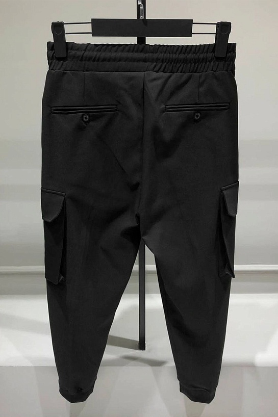 Мужские чёрные джоггеры Dsquared2 cargo