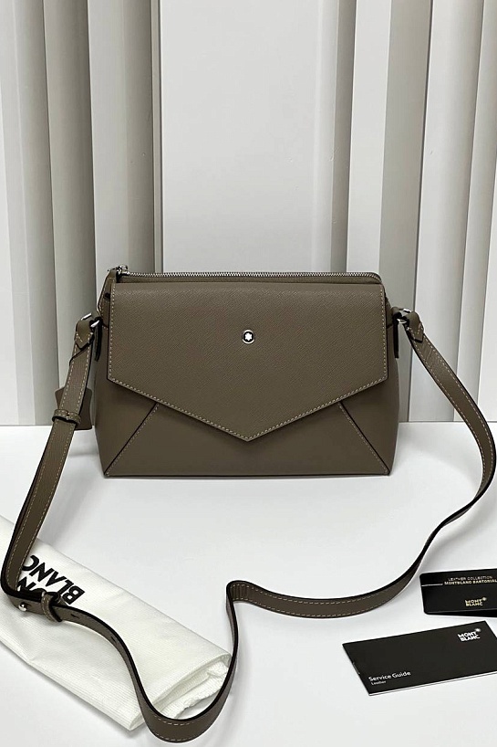 Кожаная сумка Montblanc Bolsa Sartorial Premium 26x17x7 см